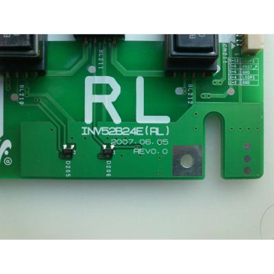 BACKLIGHT INVERSOR RL / SAMSUNG LJ97-01481B / INV52B24E(RL) / 1481B / MODELO LN46B650T1FXZA / LNT5265FX/XAA / LNT5271FX/XAA / PANEL LTA520HB04 / LTA520HC05	 - Imagen 2